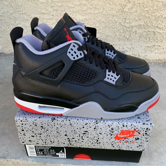 Nike Air Jordan 4 Retro Bred Reimagined Men’s sneakers - Picture 2 of 12